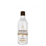 Подготавливающий шампунь для волос Alpha Gold 500мл